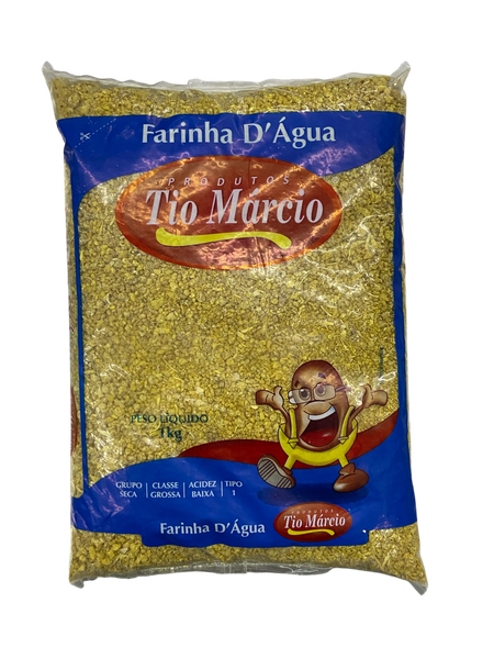 FARINHA TIO MARCIO DAGUA 1KG MANDIOCA