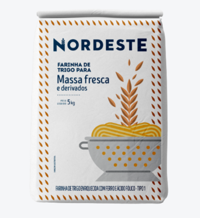 FAR.TRIGO ESP.MASSA FRES 5KG NORDESTE