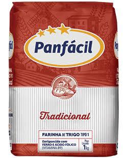 FARINHA TRIGO PANFACIL T1 1KG