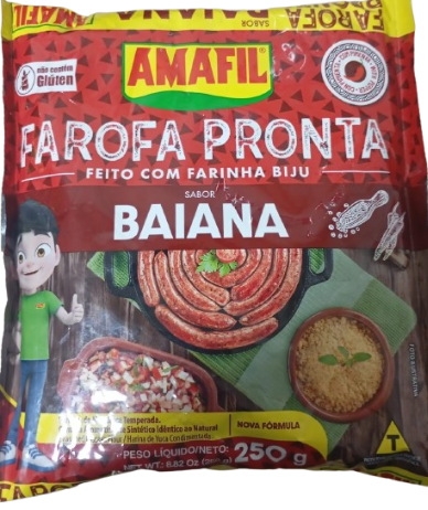 FAROFA PRONTA AMAFIL BAIANA 250G
