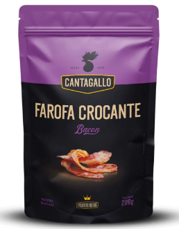 FAROFA CROCANTE DE BACON 200G