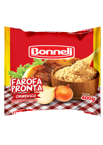 FAROFA BONNELI CHURRASCO 400G
