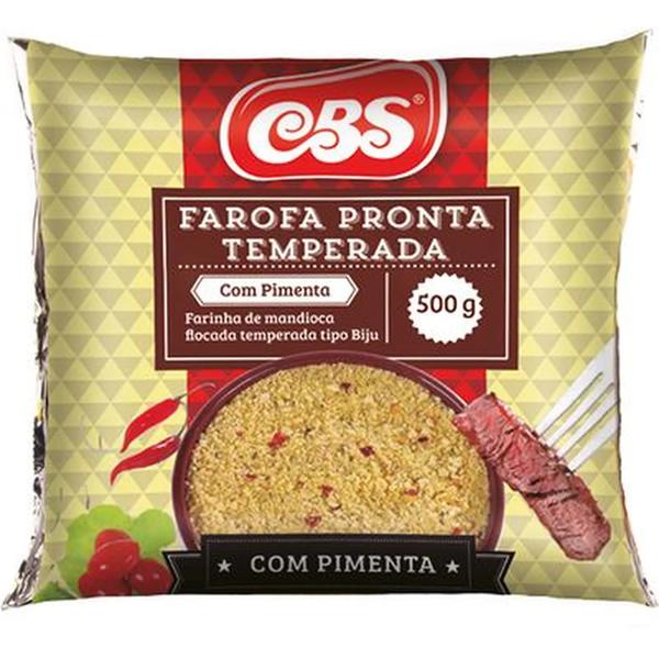 FAROFA CBS 400G TEMPERADA S/PIM