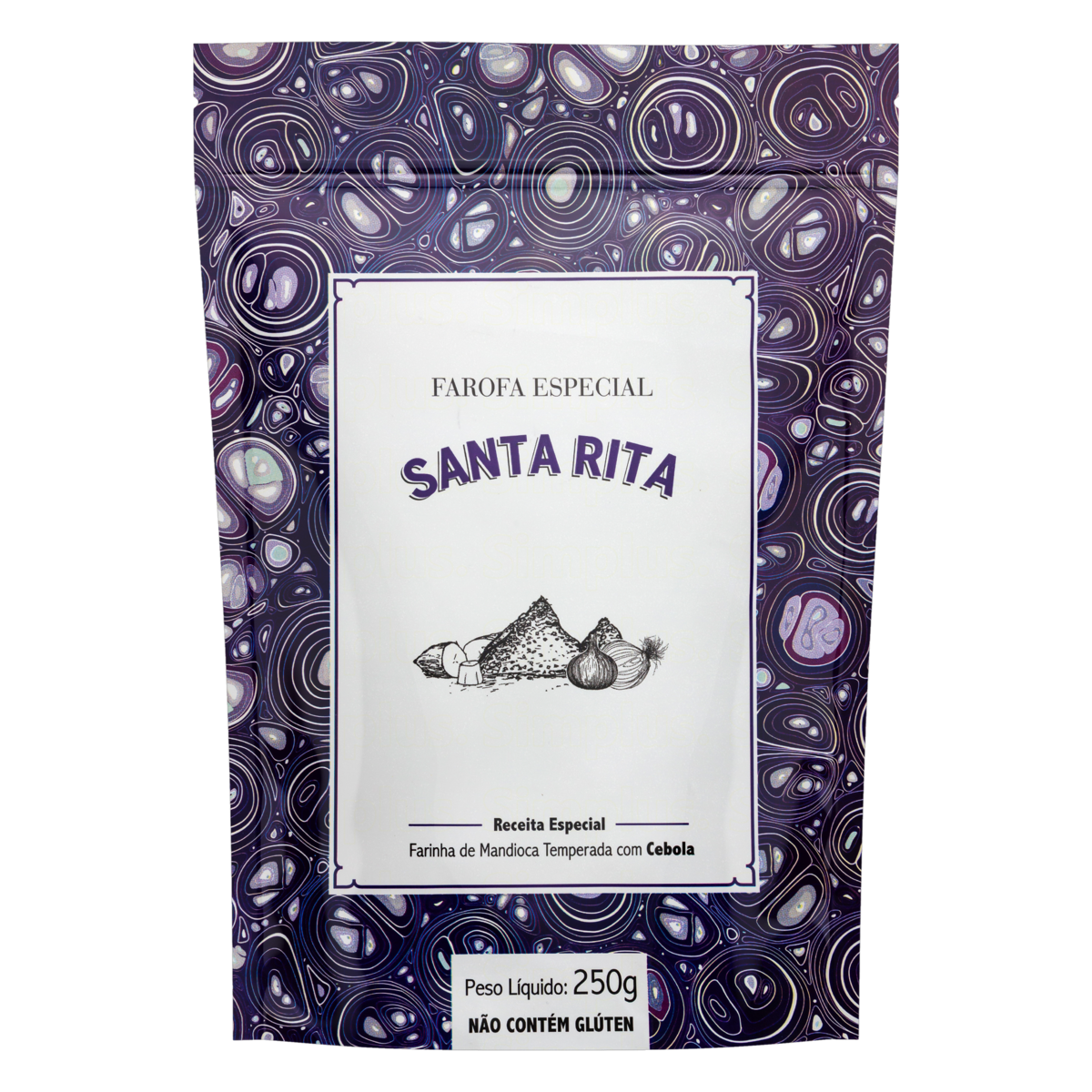 FAROFA SANTA RITA CEBOLA       250G