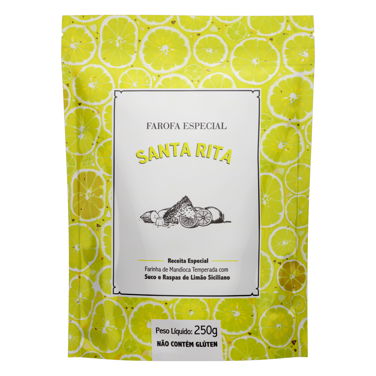 FAROFA SANTA RITA LIMAO        250G