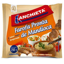 FAROFA MANDIOCA TEMPERADA ANCHIETA 250G