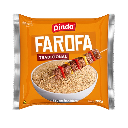 FAROFA DINDA TRADICIONAL 200G