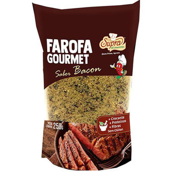 FAROFA SUPRA GOURMET BACON 200G