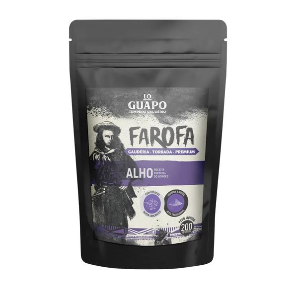 Farofa Pronta Temperada Alho Lo Guapo 200g
