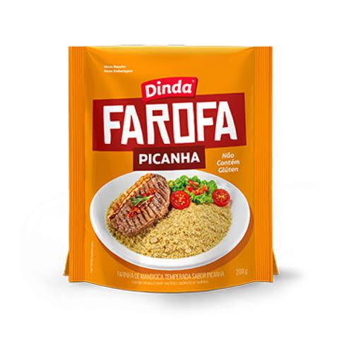 FAROFA DINDA 200G PICANHA