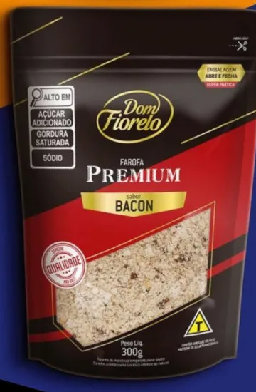 FAROFA GOURMET DOM FIORELO BACON 300G