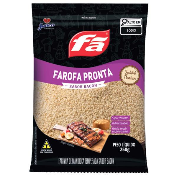FAROFA PRONTA FA BACON PCT 250G