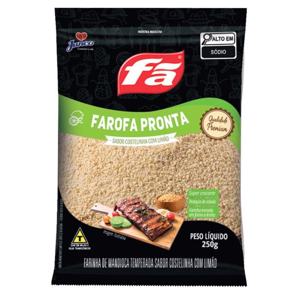 FAROFA PRONTA FA COST LIMAO PCT 250G