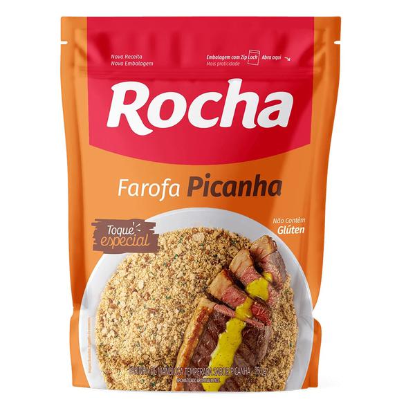 FAROFA MAND ROCHA 400G PICANHA