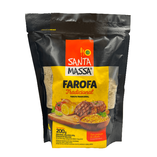 FAROFA PRO SANTA MASSA TRADICIONAL 100GR