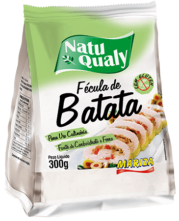 FECULA DE BATATA NATUQUALY 300G