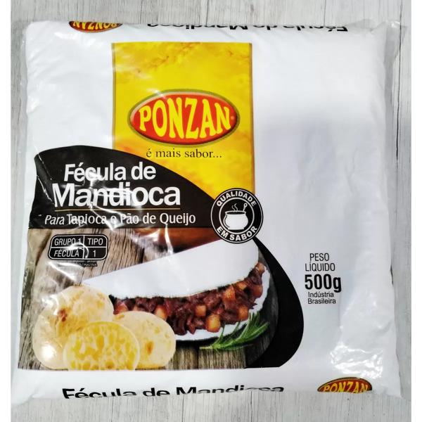 FECULA DE MANDIOCA PONZAN 500G