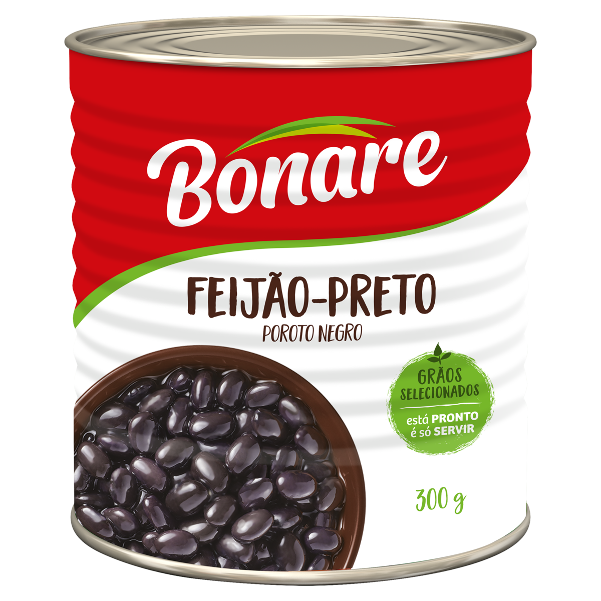 FEIJAO PRETO BONARE LT 170G