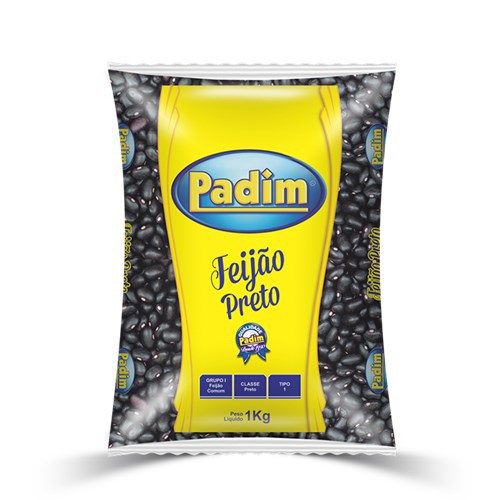 FEIJA PADIM PRETO 1KG 
