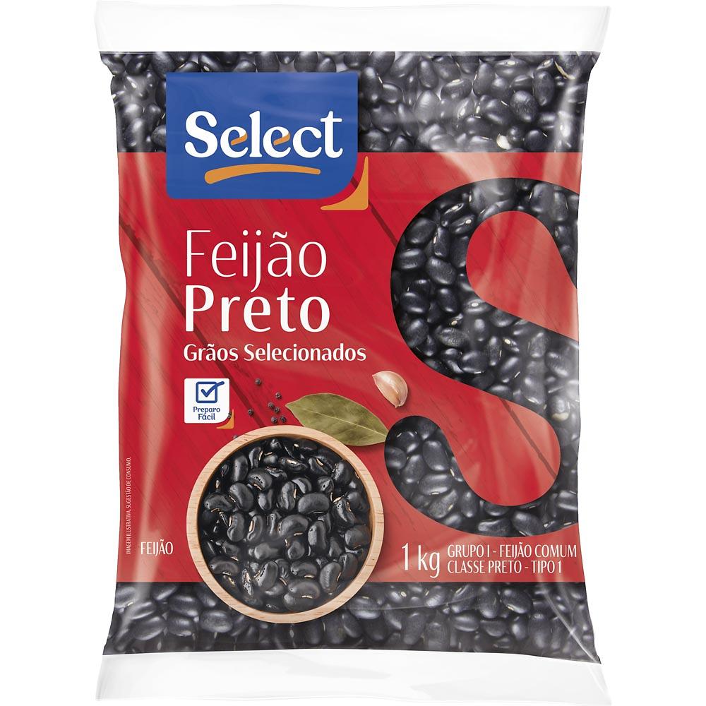 FEIJAO PRETO SELECT 1KG