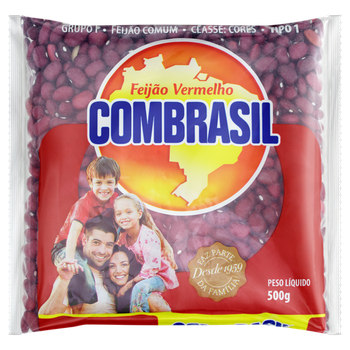 FEIJAO COMBRASIL VERMELHO 500G