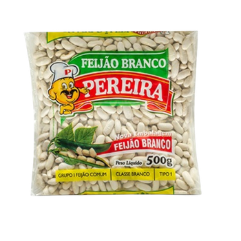 FEIJAO PEREIRA BRANCO 500G