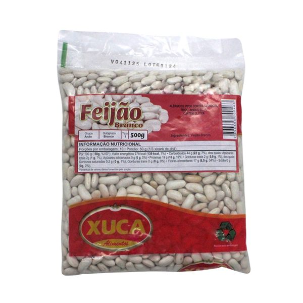 FEIJAO XUCA BRANCO 500G