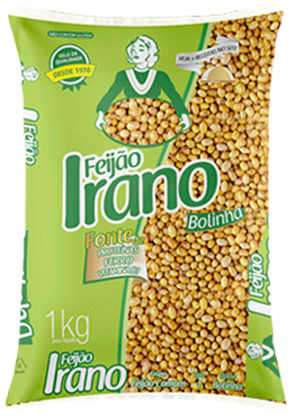 FEIJAO BOLINHA IRANO 1KG