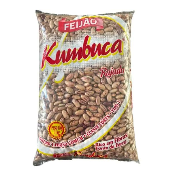 FEIJAO KUMBUCA RAJADO 1KG TP1