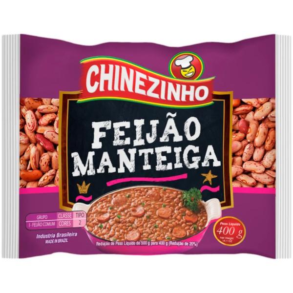 FEIJAO MANTEIGA CHINEZINHO 400G
