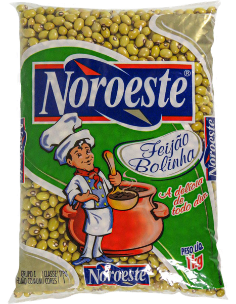 FEIJAO NOROESTE 1KG BOLINHA