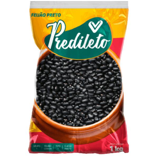 FEIJAO PREDILETO PRETO 1KG