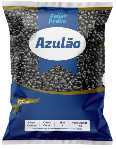 FEIJAO PRETO AZULAO 1KG