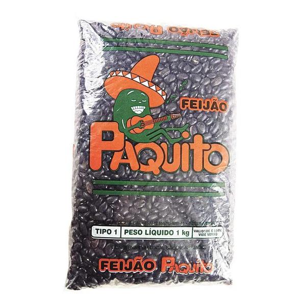 FEIJAO PRETO PAQUITO TP1 1KG