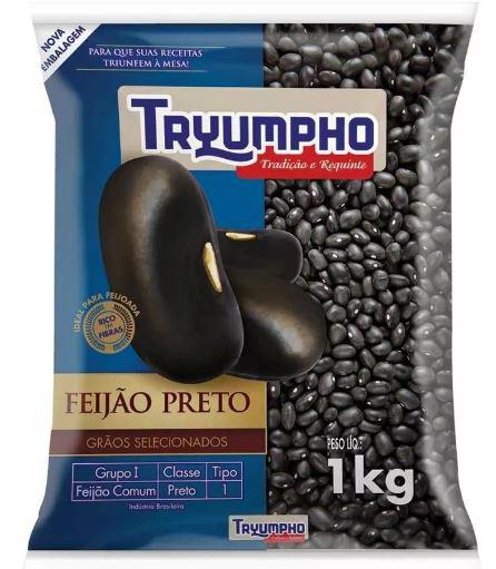 FEIJAO PRETO TRYUMPHO 1KG
