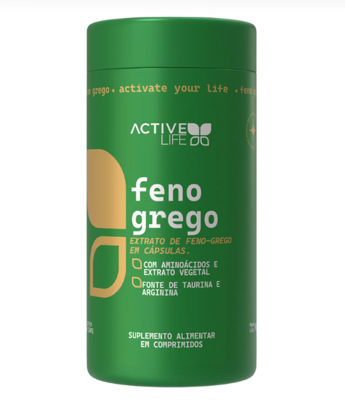 SUPLEMENTO ALIMENTAR ACTIVE LIFE FENO GREGO 60 CAPSULAS