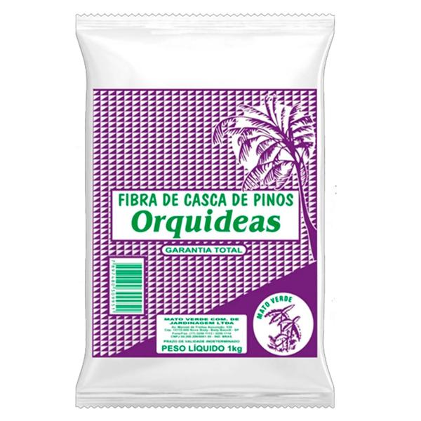 Fibra De Casca Mato Verde Pinos Orqu.
