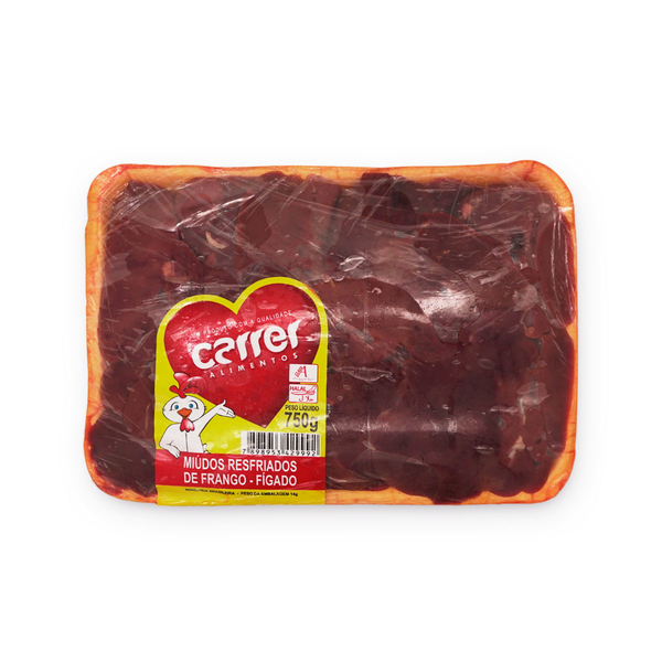 MIUDO FRANGO FIGADO CARRER RESF BDJ 750G