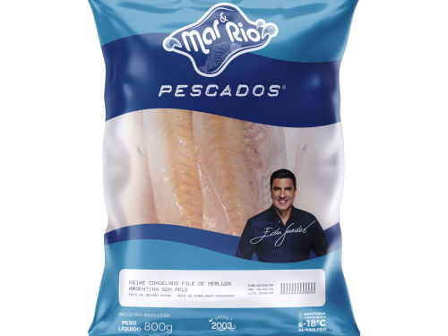 FILE DE MERLUZA ARGENTINA S/PELE  MAR RIO PCT 800G