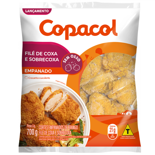 File De Coxa e Sobreco Emp 700g Copacol