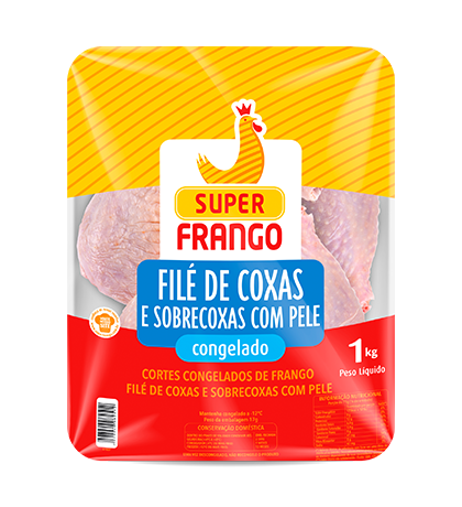FILE COXA/SOB EMPANADA SUPER FRANGO 600G CONGELADA