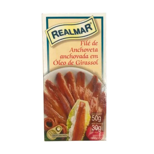 ANCHOVA REALMAR OLEO GIRASSOL 30G