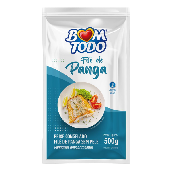 PEIXE FILE PANGA 500G JC PESCADOS