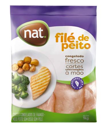 FILE DE PEITO DE FRANGO 1KG NAT