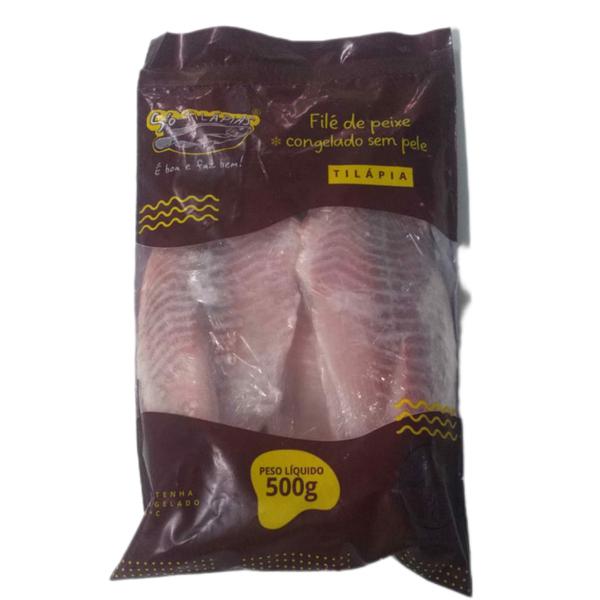 FILE DE PEIXE SO TILAPIAS 500G TILAPIA S