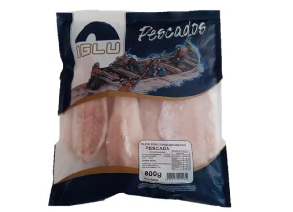 PEIXE FILE PESCADA IGLU 800G CONG