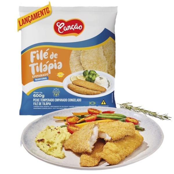 File Tilapia Empanado Cancao 600g