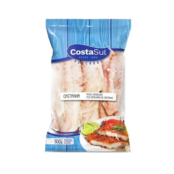 PEIXE COSTA SUL 500G CASTANHA FILE ESPALMADO