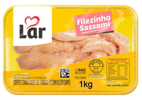 FILEZINHO PEITO FRANGO SASSAMI CG LAR BDJ 1kg TRAD