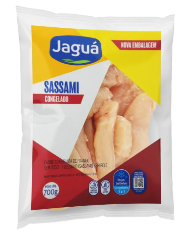 FILEZINHO SASSAMI DE FRANGO JAGUA PCT 700G